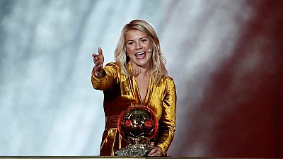 Women's football: Norway's Hegerberg wins inaugural Ballon d'Or award