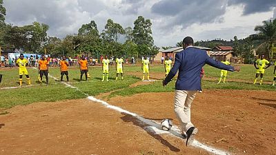 [Photos] RDC : du football pour lutter contre Ebola à l'est du pays