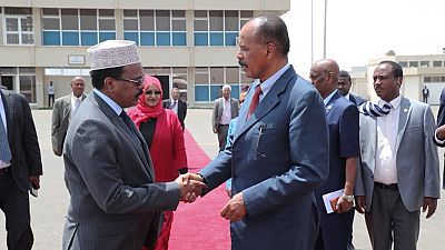 Eritrea president in Somalia for official visit, will proceed to Kenya