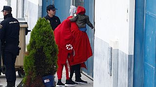 308 mostly African migrants rescued by charity group arrive in Spain
