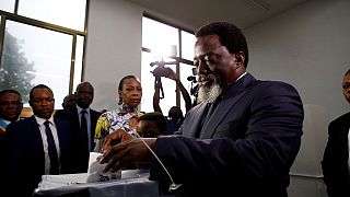 Kabila and Ramazani cast vote in Kinshasa