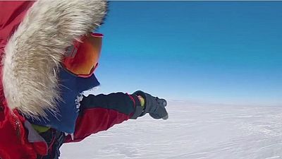 American adventurer completes solo trek across the Antarctica