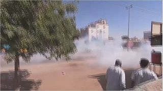 Sudan: protesters dispersed with tear gas