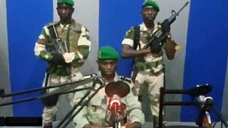 Gabon coup soldiers arrested, internet off but Libreville calm