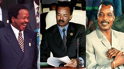 African presidents #10YearChallenge: Biya, Afwerki, Nguema et. al.