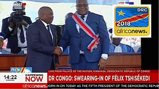 LIVE: DRC swears in President Tshisekedi as Kabila bows out