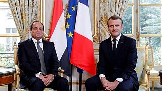 Macron entame une visite en Egypte à Abou Simbel