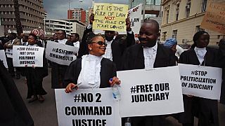 Zimbabwe lawyers protest against arbitrary detentions, convictions