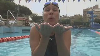 Egyptian swimming champion at 76