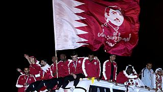 Qatar celebrates return of Asian Cup Champs