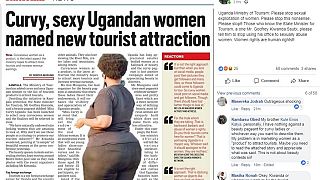 Uganda's tourism minister blasted for objectifying women