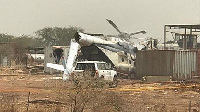 UN helicopter crash kills three in South Sudan