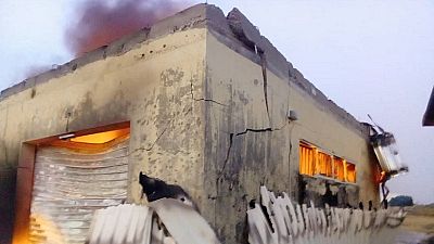 Nigeria election: Fire engulfs election office building in Plateau state