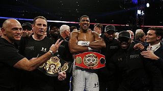 Anthony Joshua to defend his titles in New York on June 1