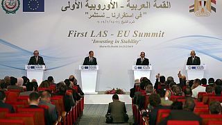 Premier sommet UE, Ligue-arabe : les dirigeants réunis en Égypte