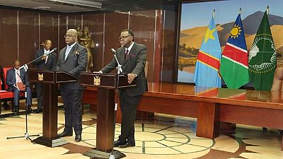 DRC president visits Namibia, 'evades' Kabila-era human rights record