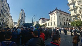 Algérie : manifestation d'une centaine d'étudiants à Alger contre un 5e mandat de Bouteflika