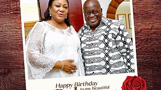 'I love you': Ghana president's birthday message to wife