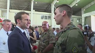 Macron visits French troops in Djibouti