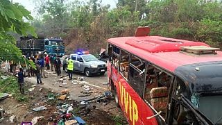 Bus collision claims over 50 lives in Ghana