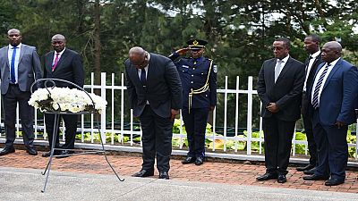 Rwanda : Tshisekedi au mémorial du génocide à Kigali, une première