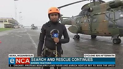 Firsthand account of cyclone-hit Beira – eNCA reporter speaks to Africanews