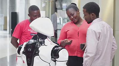 Meet Kinshasa's first artificial intelligence robot