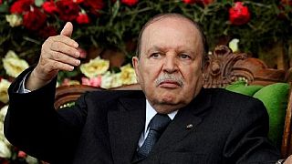 Bouteflika at the time of his resignation