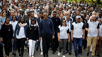 Kwibuka25: solemn walk for genocide victims in Kigali