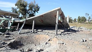 Libya's UN-backed government denounce school air strike