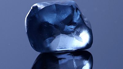 Botswana : découverte d'un rare diamant bleu de 20 carats
