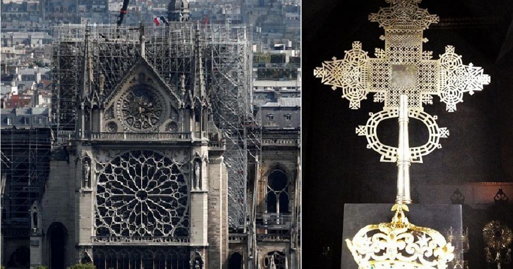 Ethiopian Cross Offered By Haile Selassie Survives Notre Dame Fire Africanews