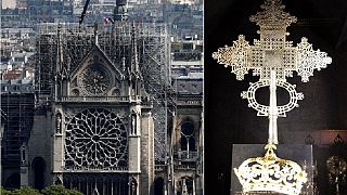 Ethiopian cross offered by Haile Selassie survives Notre-Dame fire
