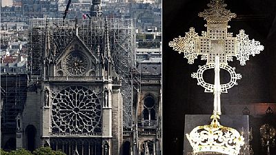 Ethiopian cross offered by Haile Selassie survives Notre-Dame fire