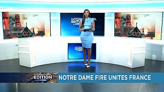 Notre-Dame fire unites France [International Edition]