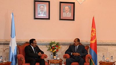 Somali president meets Eritrean counterpart on trip to Asmara