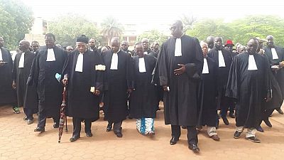 Burkina Faso: lawyers protest against judicial shutdown