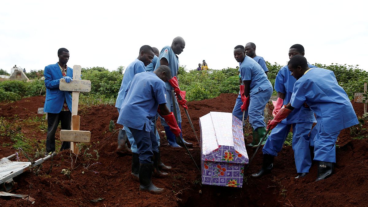 Los muertos por ébola en el noreste de la RDC alcanzan los 900