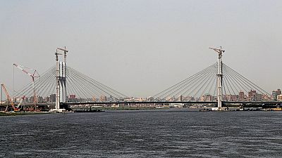 Egypt opens world's widest suspension bridge