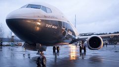 Boeing 737 MAX - foto de arquivo 