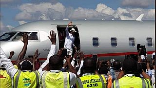 "Je viens pour aider le peuple à sortir de la misère", affirme Katumbi à son retour en RDC