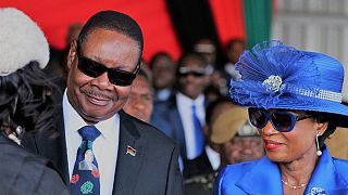 Malawi president sworn into office after securing re-election