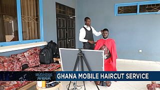 Ghana haircut mobile service [Business Africa]