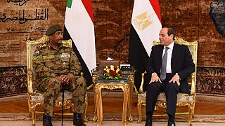 Sudan's Military Council leader meets with Egyptian President