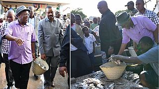 Tanzania president buys fish with basket amid total plastics ban