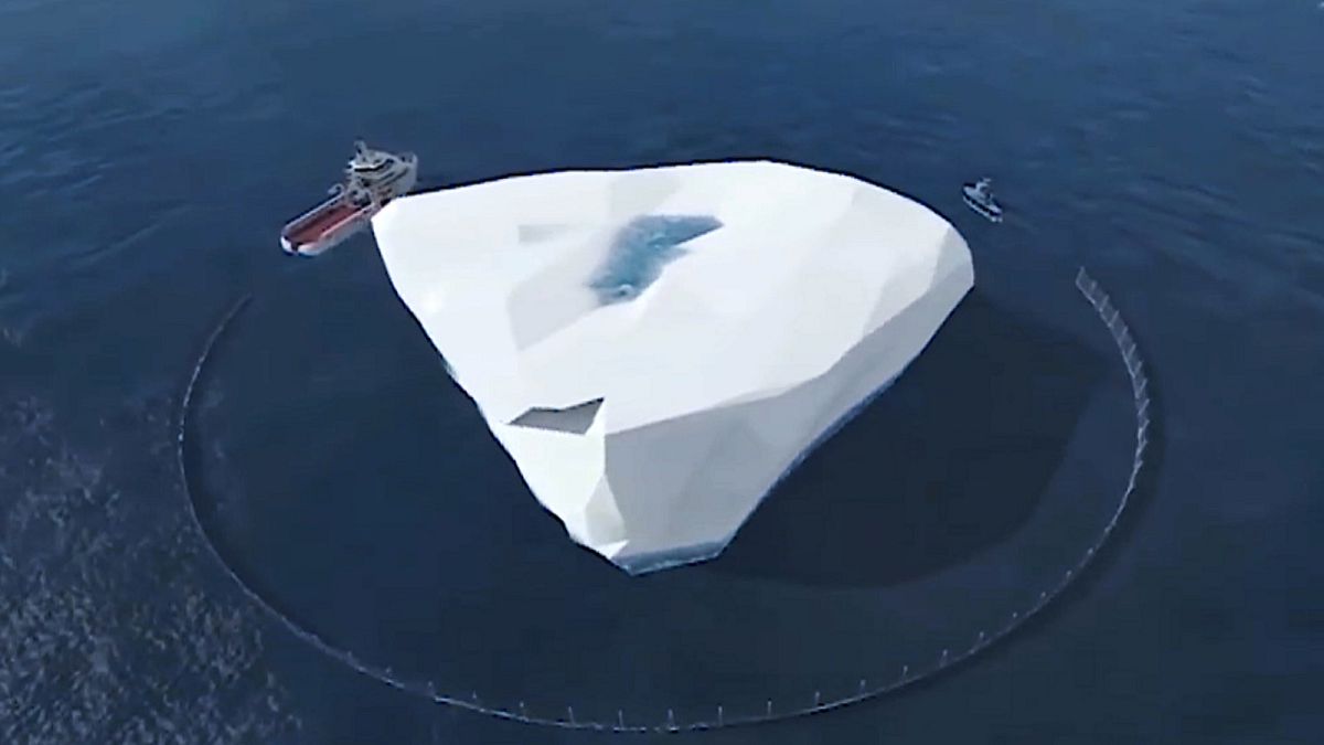Will an Emirati businessman succeed in towing an iceberg to the UAE?