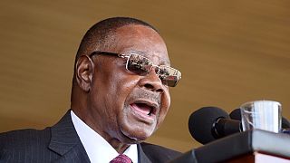Malawian President condemns disputed poll protests