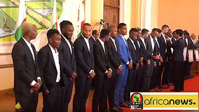 Madagascar footballers knighted after historic Afcon performance