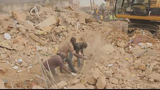 Nigeria: 13 dead in building collapse, rescue underway