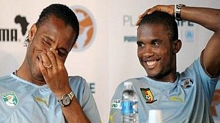 Football : Eto'o et Drogba font leur entrée officielle à la CAF